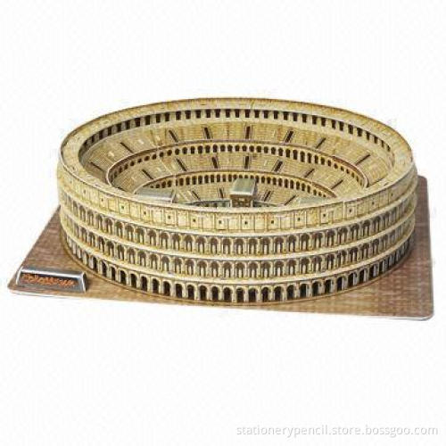 New style and good price world famous buildings 3D puzzles, fashionable gifts catalog